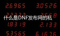 什么是DNF发布网的私服