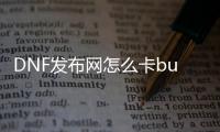 DNF发布网怎么卡bug